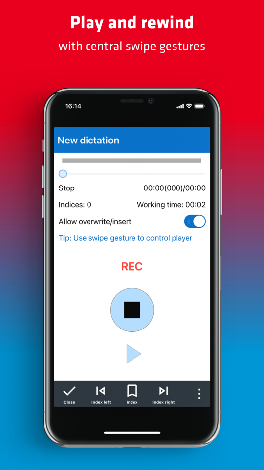 #5. Findentity Mobile Dictate (iOS) 由: Thax Software GmbH