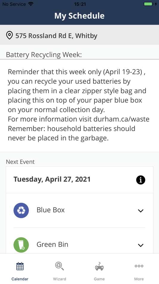 #3. Whitby Waste Buddy (iOS) 由: The Corporation of the Town of Whitby