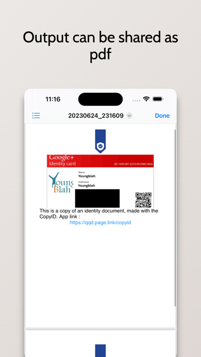 CopyID Screenshot
