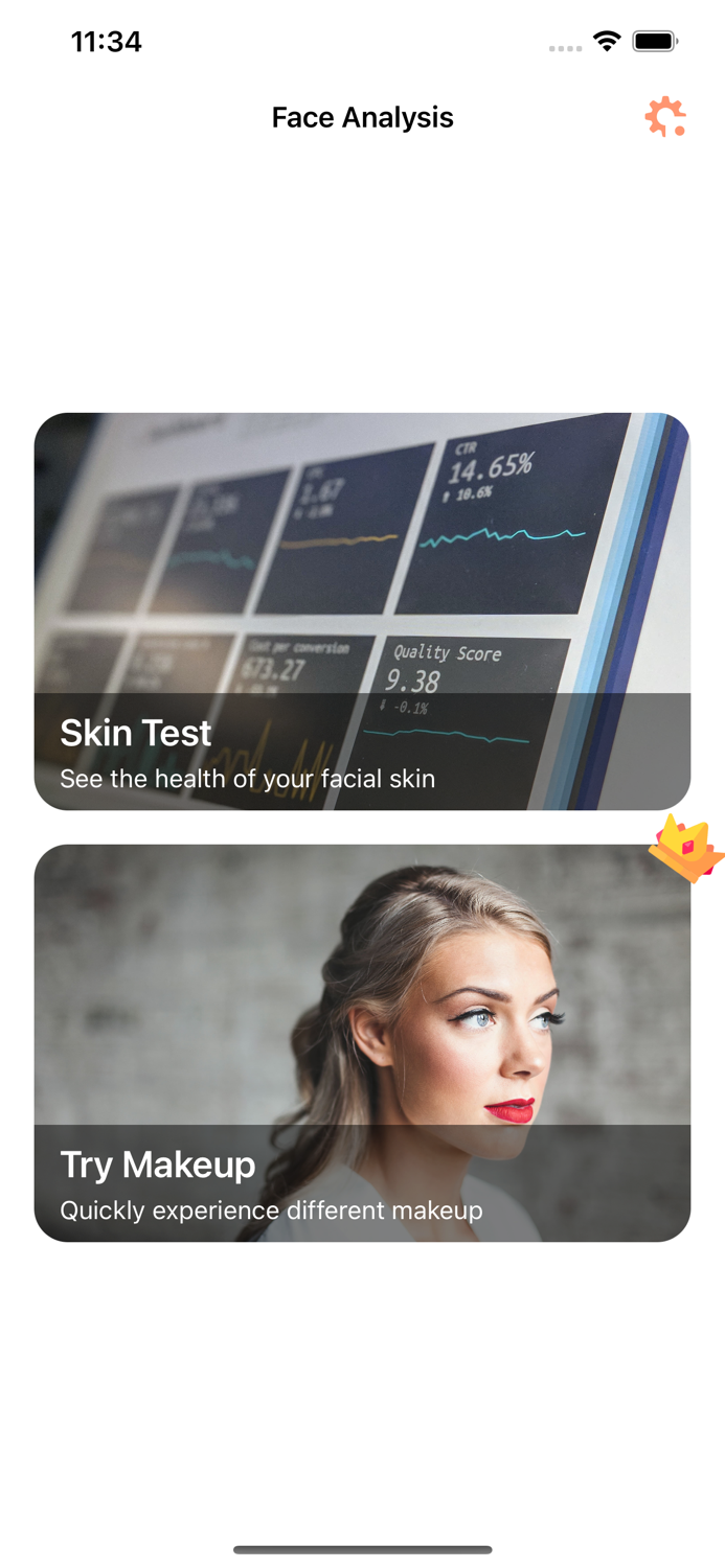 Face Analysis - AI Try Makeup