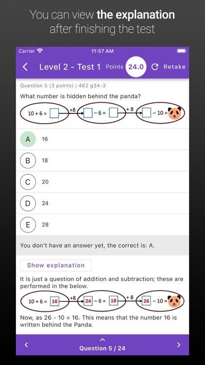 kMath - IKMC Kangaroo Math screenshot-4