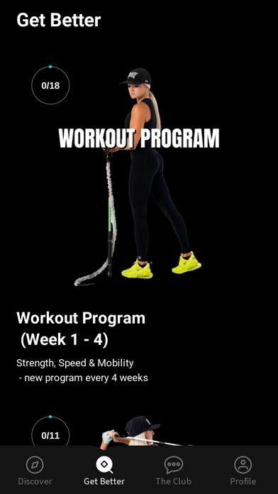 BK Golf & Fitness Screenshot