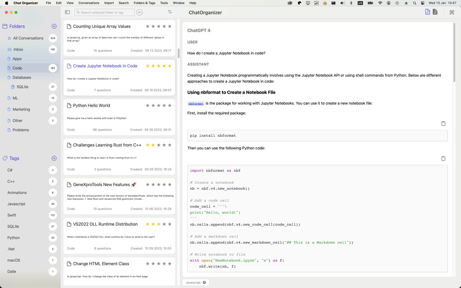 #1. Chat Organizer (macOS) 由: Gepsoft,Lda