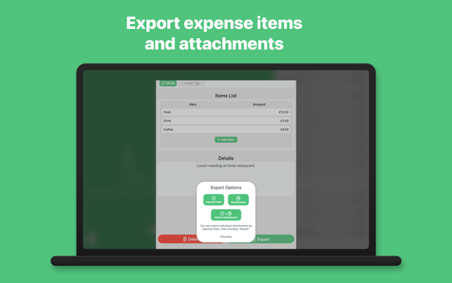 ‎Business Expenses Screenshot