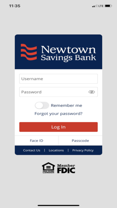 Newtown Savings Bank Screenshot