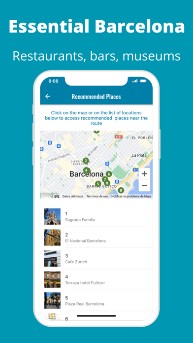 Walking Tour Barcelona Screenshot