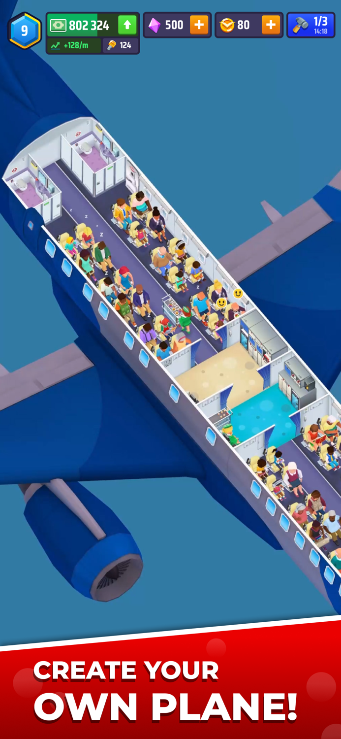 Idle Airplane Inc. Tycoon