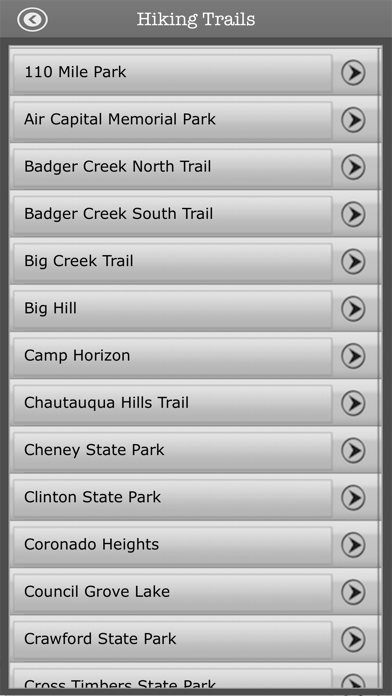 Kansas -Camping & Trails,Parks Screenshot