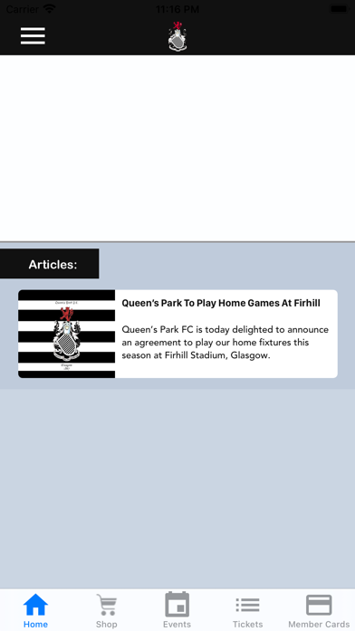 Queens Park FC Screenshot