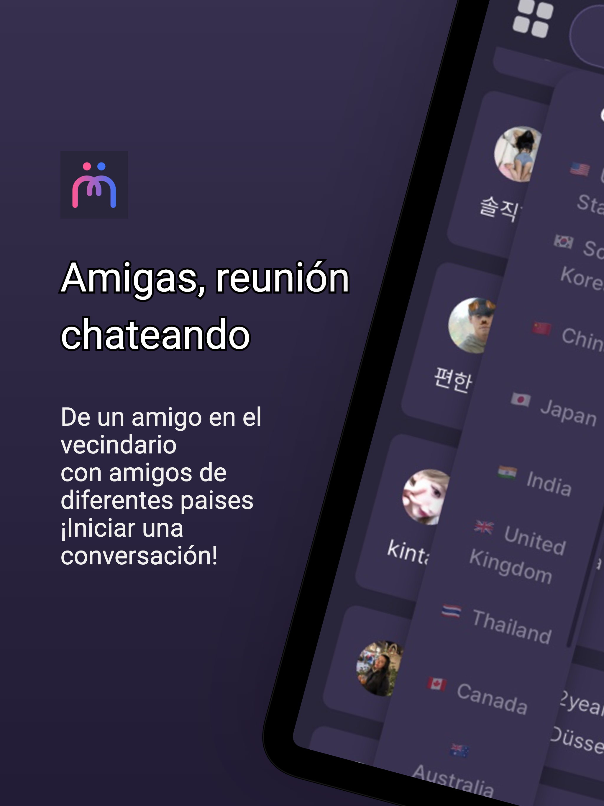 Kintalk - vídeo,chat aleatorio