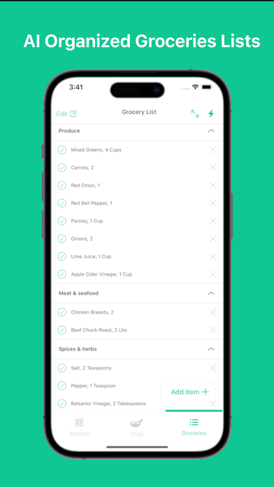 Cheffy: AI Food & Meal Planner Screenshot