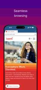 Ivanti Web@Work screenshot #1 for iPhone