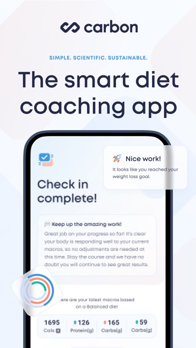 Carbon - Smart Diet Coach Screenshot