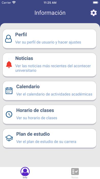 UsoLink Postgrado Screenshot