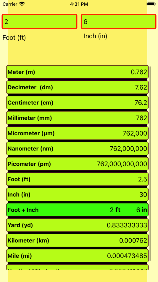 #4. Length Conversion (iOS) Podle: Krzysztof Gwiazda