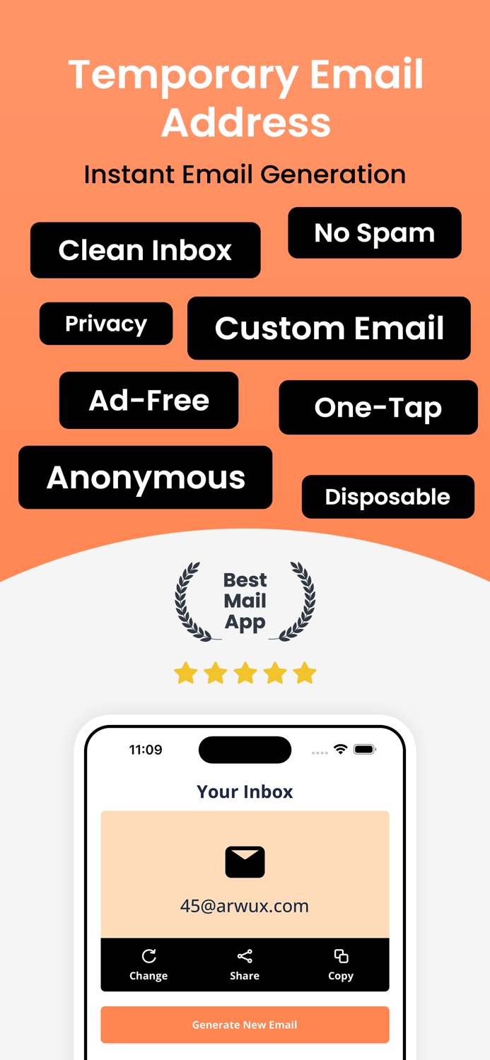 Temp Mail Temporary Email