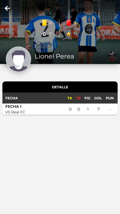 INTER LEAGUE Screenshot