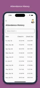 Odoo Attendance Mobikul App screenshot #7 for iPhone