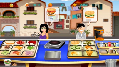Cooking Fish Restaurant Game Screenshot