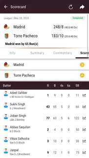 cricket españa iphone screenshot 1