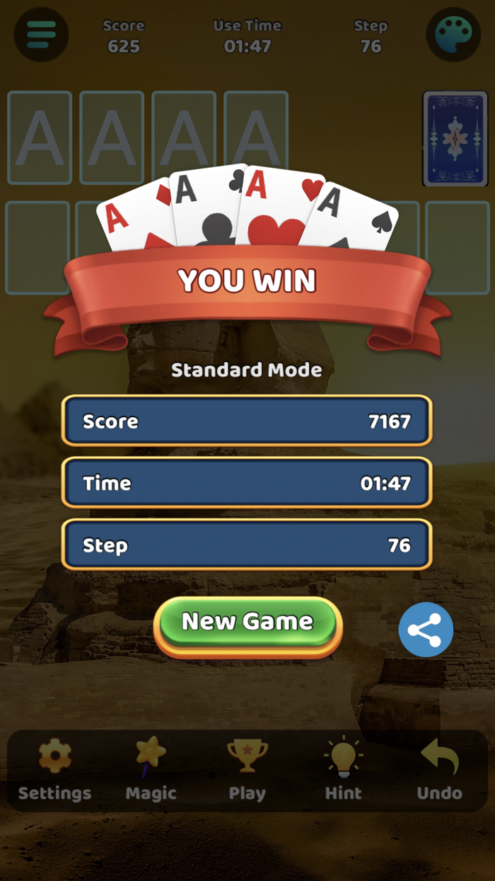 Solitaire Classic Game 2024