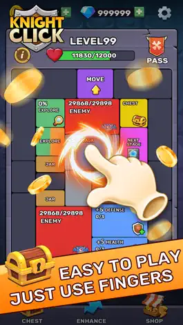 Game screenshot Knight Click Simple RPG mod apk