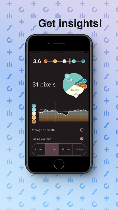 Pixels Journaling: Mood Trackのおすすめ画像3