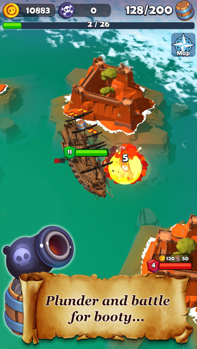 Pirate Raid: Caribbean Battleのおすすめ画像3