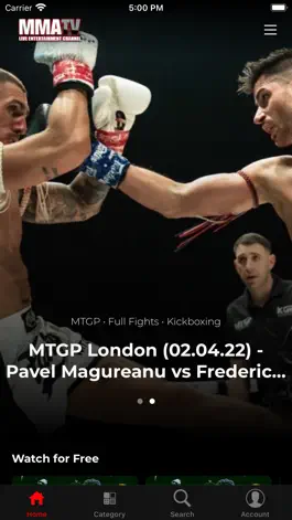 Game screenshot MMA TV Live apk