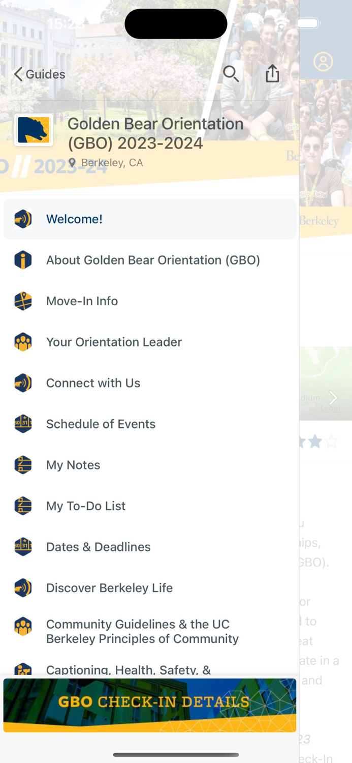 UC Berkeley - Cal Event Guides