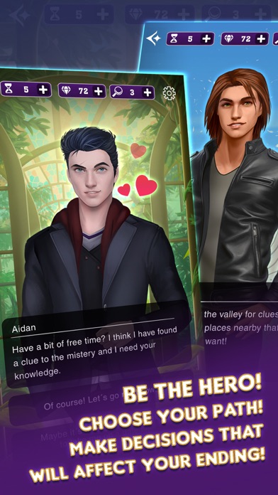 Vampire romance: Dark academia Screenshot