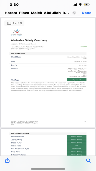 Al-Arabia Safety Screenshot