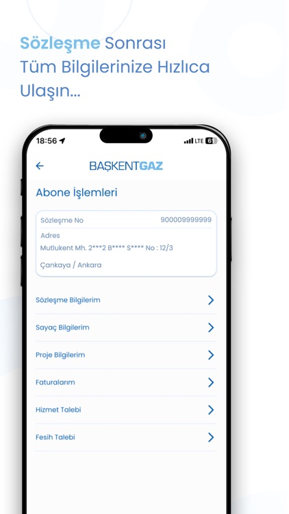 BAŞKENTGAZ Mobil Abone screenshot-4