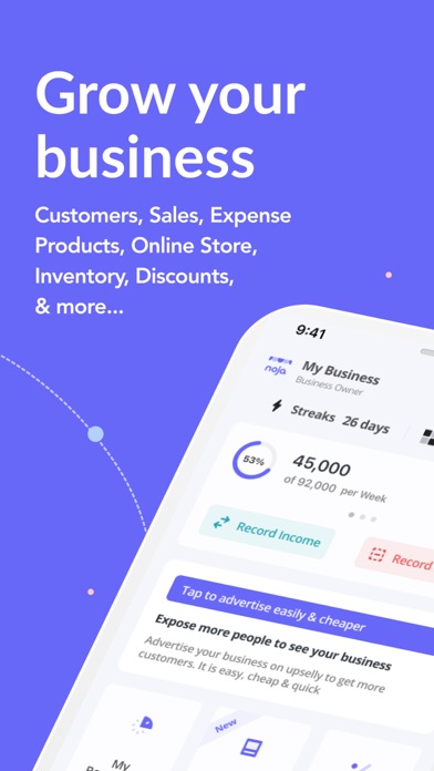 Noja - Sales & Customers Screenshot