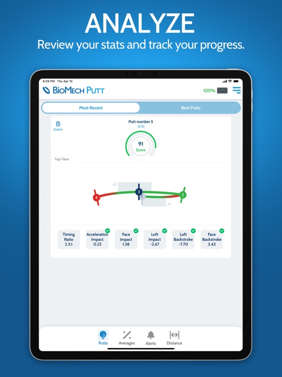 Screenshot #5 pour BioMech Putt