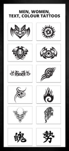 Tattoo Maker Design Editor screenshot #8 for iPhone