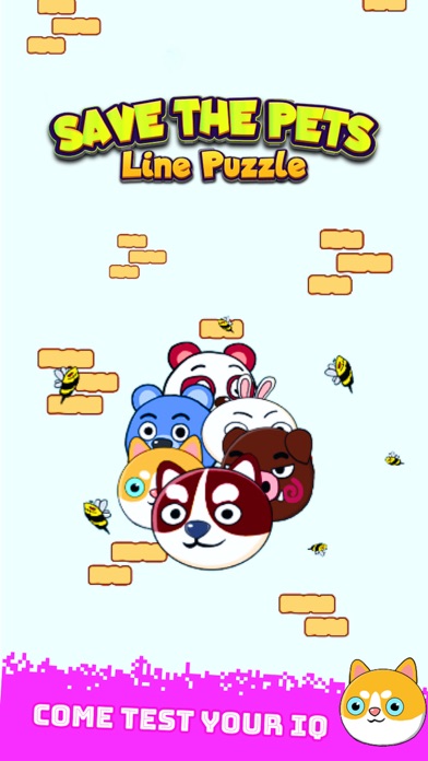 Save the Pets - Line Puzzle Screenshot