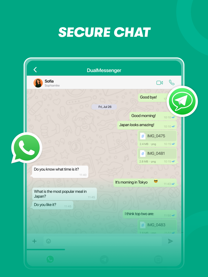 Dual WhatsApp Messenger Plus
