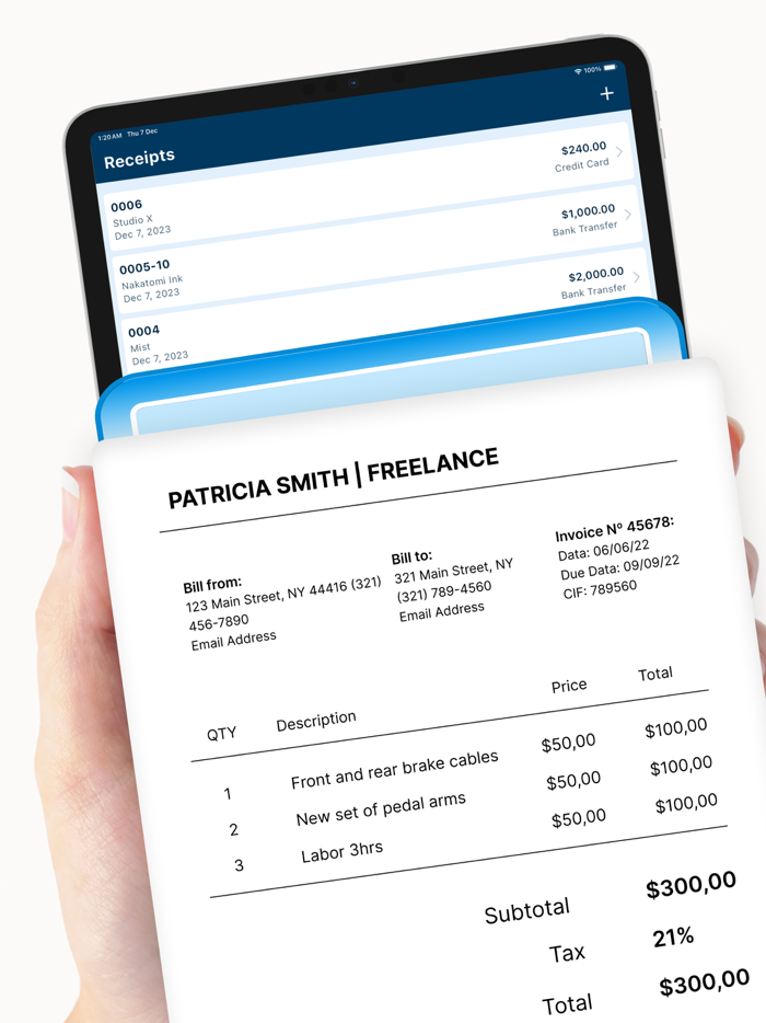 Receipt Maker - Smart Scanner