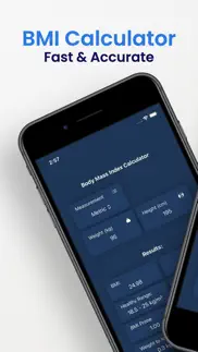 bmi calculator fast & accurate iphone screenshot 1