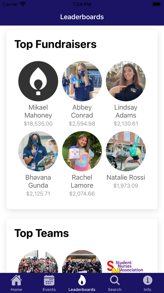 #3. HuskyTHON (iOS) By: Evan Langlais