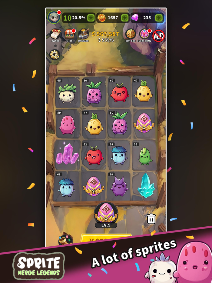 Sprite Merge Legends