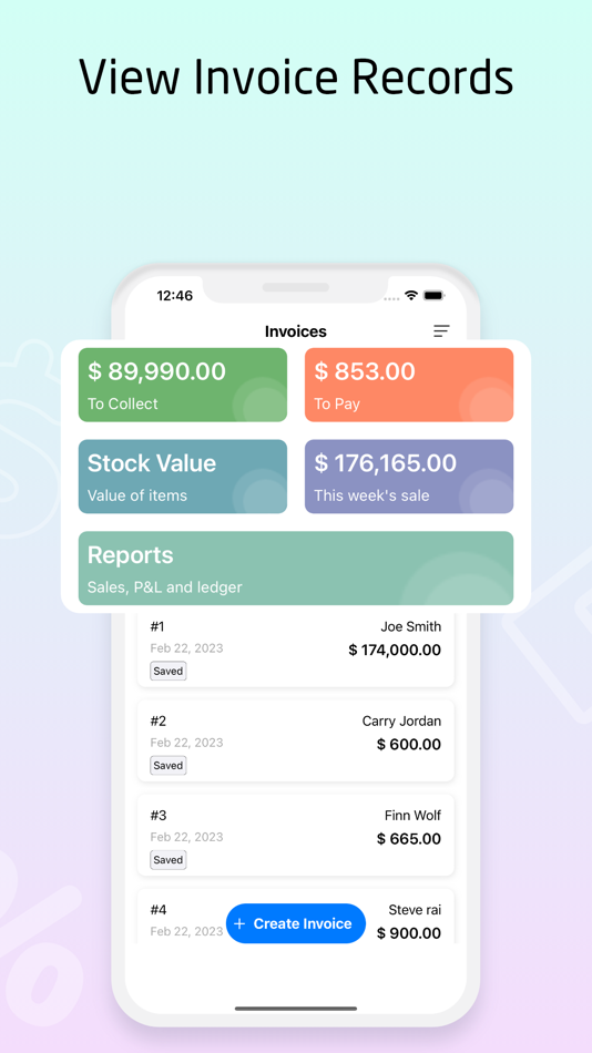 #3. Quick Invoice Generator (iOS) 由: White Label Fox Private Limited