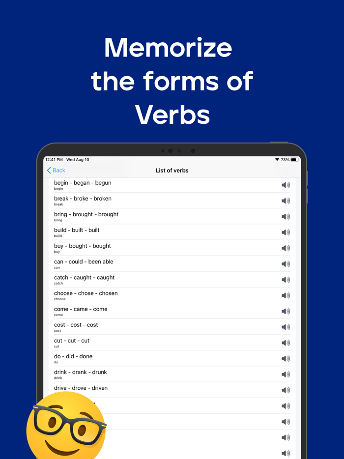 Irregular iVerbs of English