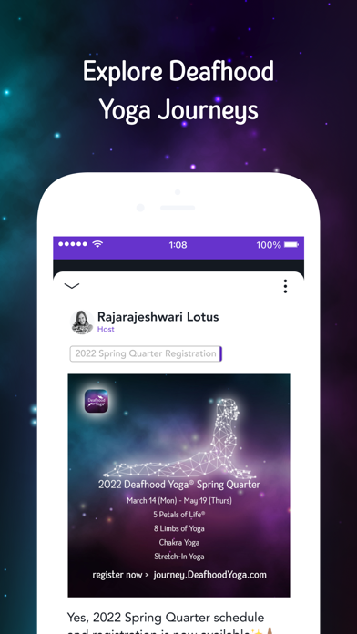 Deafhood Yoga® Screenshot