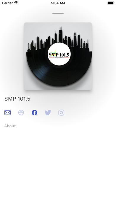 SMP 101.5 Screenshot