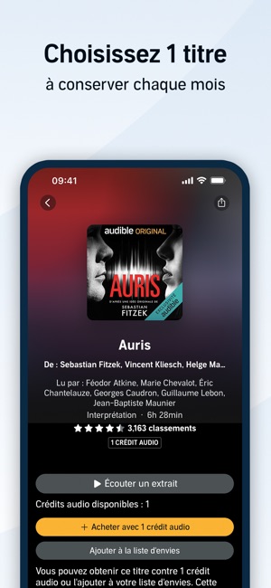 Audible: Livres Audio, Podcast dans l'App Store