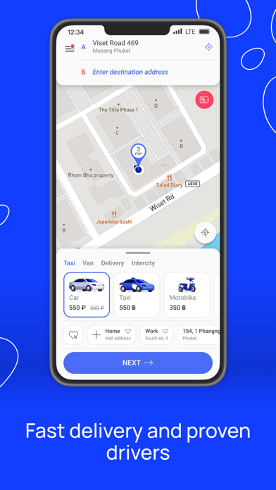 Tappy Now - order a taxi Screenshot
