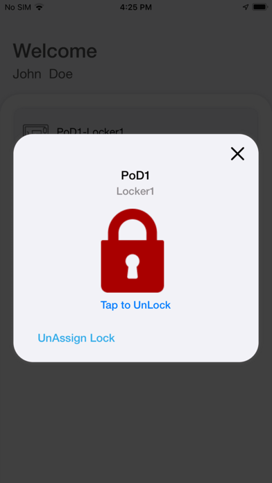 Smiota Day Use Lockers Screenshot