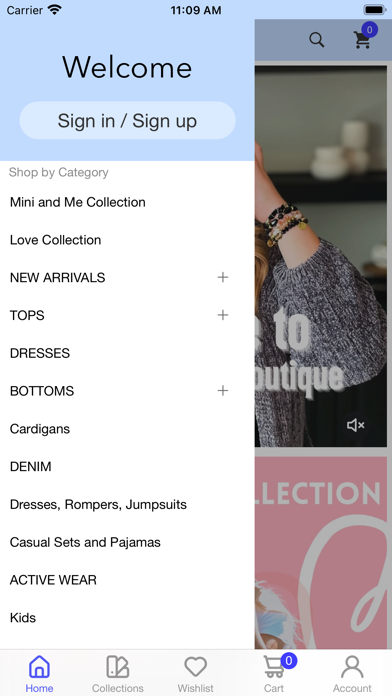 Blue Hawthorn Boutique Screenshot
